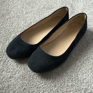 Land’s End suede flats
